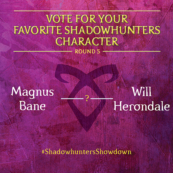Vote in the Shadowhunters Showdown